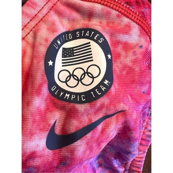 Nike Swim 8 Hydrastrong Team USA Olympics Women Racerback One-Piece 34 - Picture 5 of 6